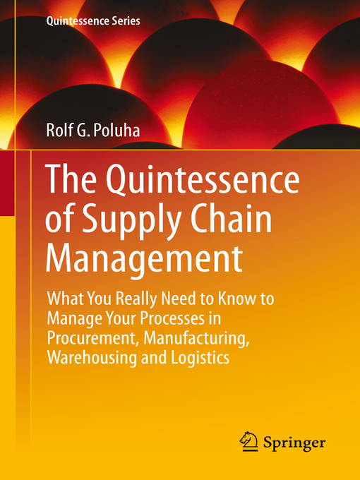Cover image for The Quintessence of Supply Chain Management